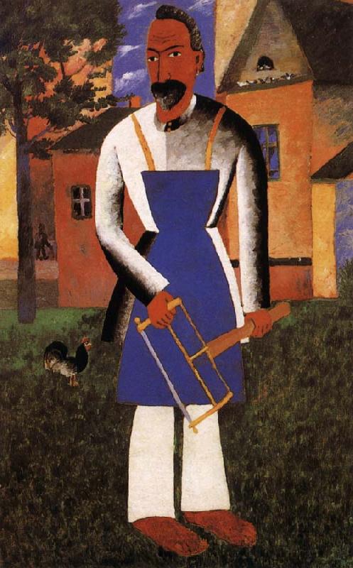 Kasimir Malevich Holidayer Spain oil painting art